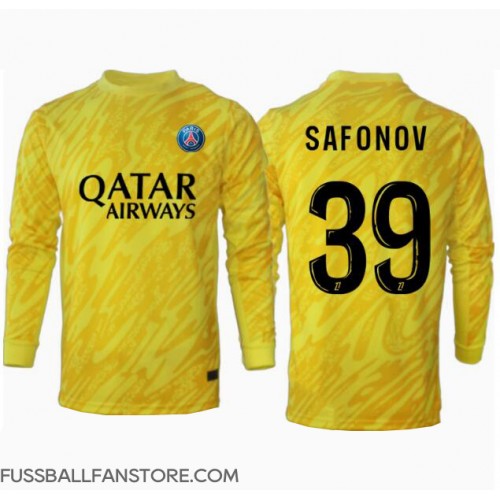 Paris Saint-Germain Matvei Safonov #39 Torwart Replik 3rd trikot 2024-25 Langarm
